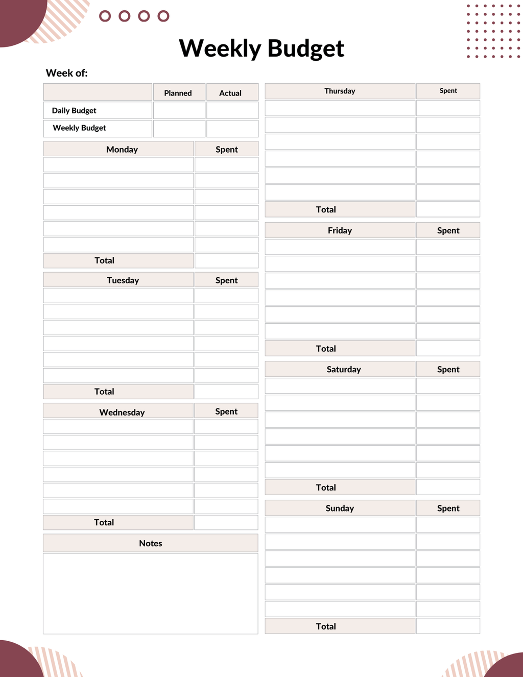 Ultimate Budget Planner Bundle
