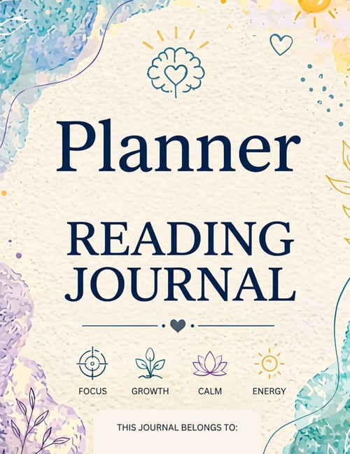 ADHD Planner Bundle Printable PDF | 332 Pages Digital Planner, Productivity, Focus & Wellness Tracker