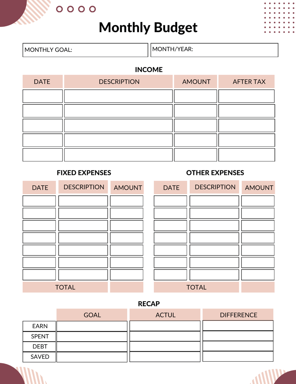 Ultimate Budget Planner Bundle