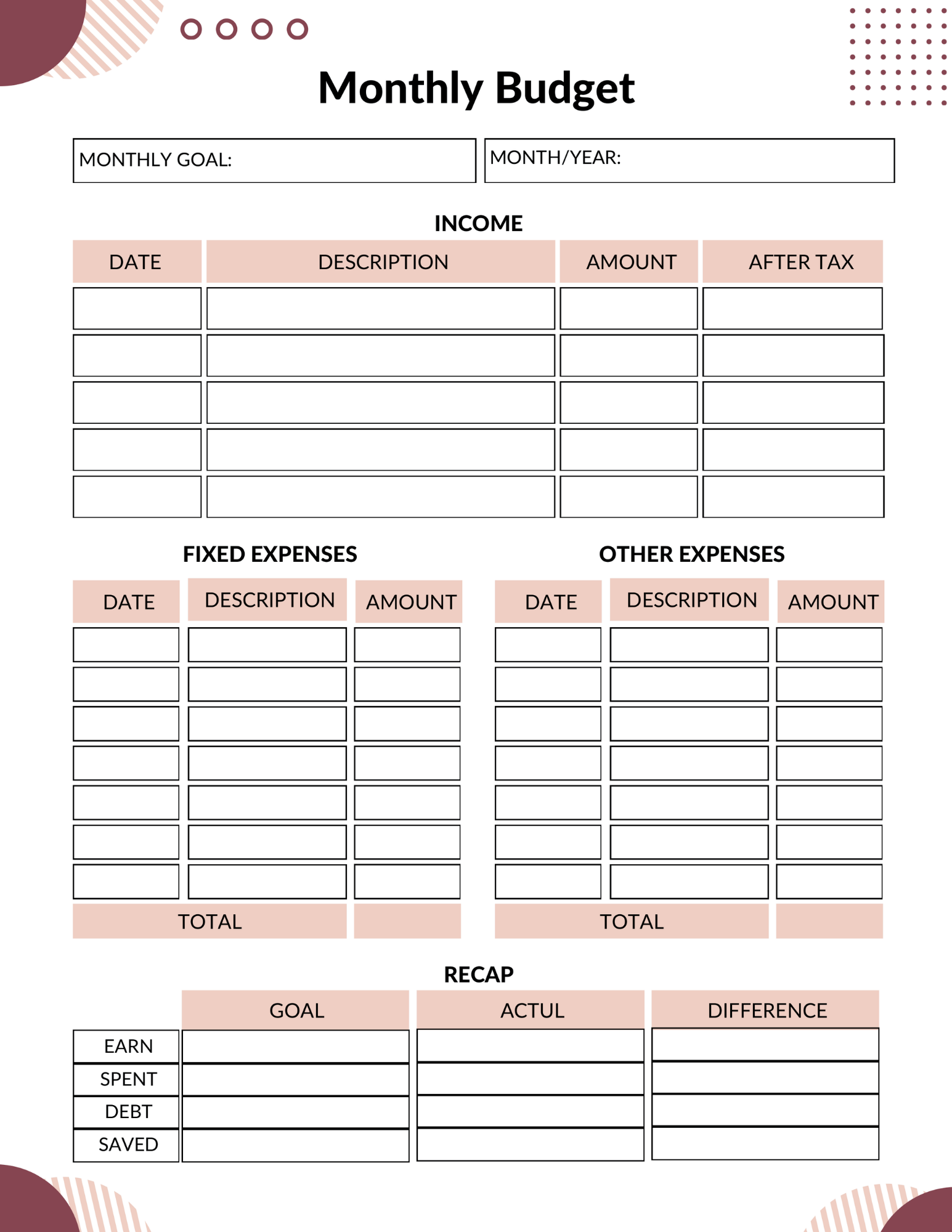 Ultimate Budget Planner Bundle