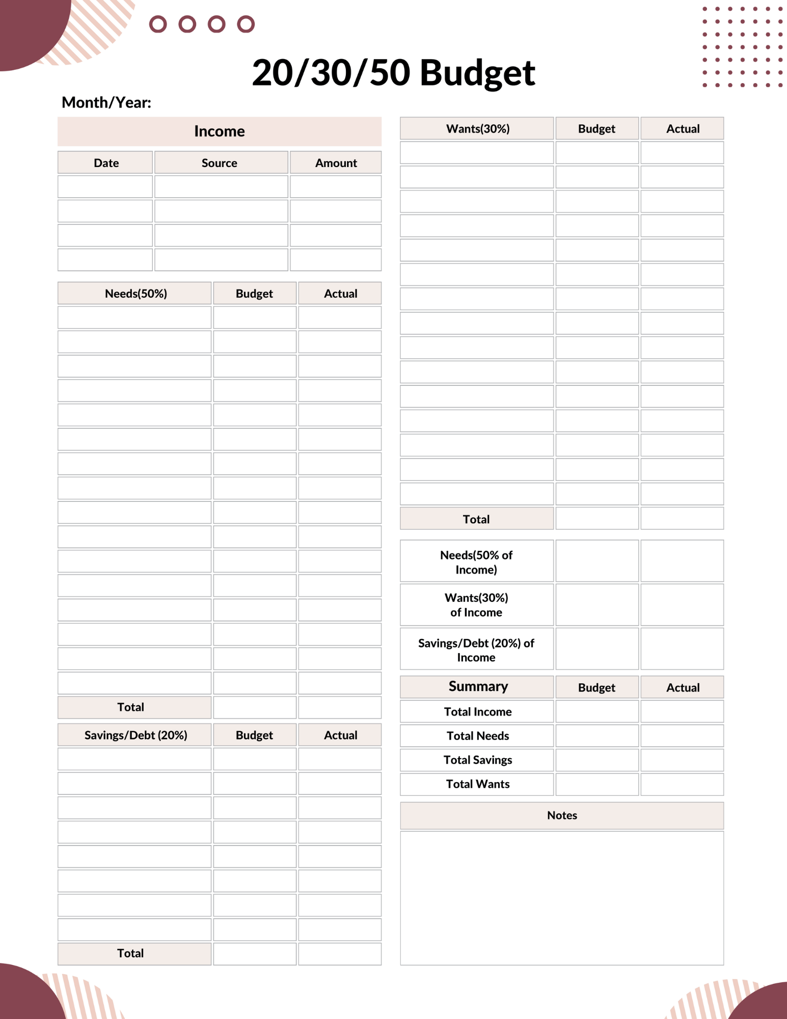 Ultimate Budget Planner Bundle
