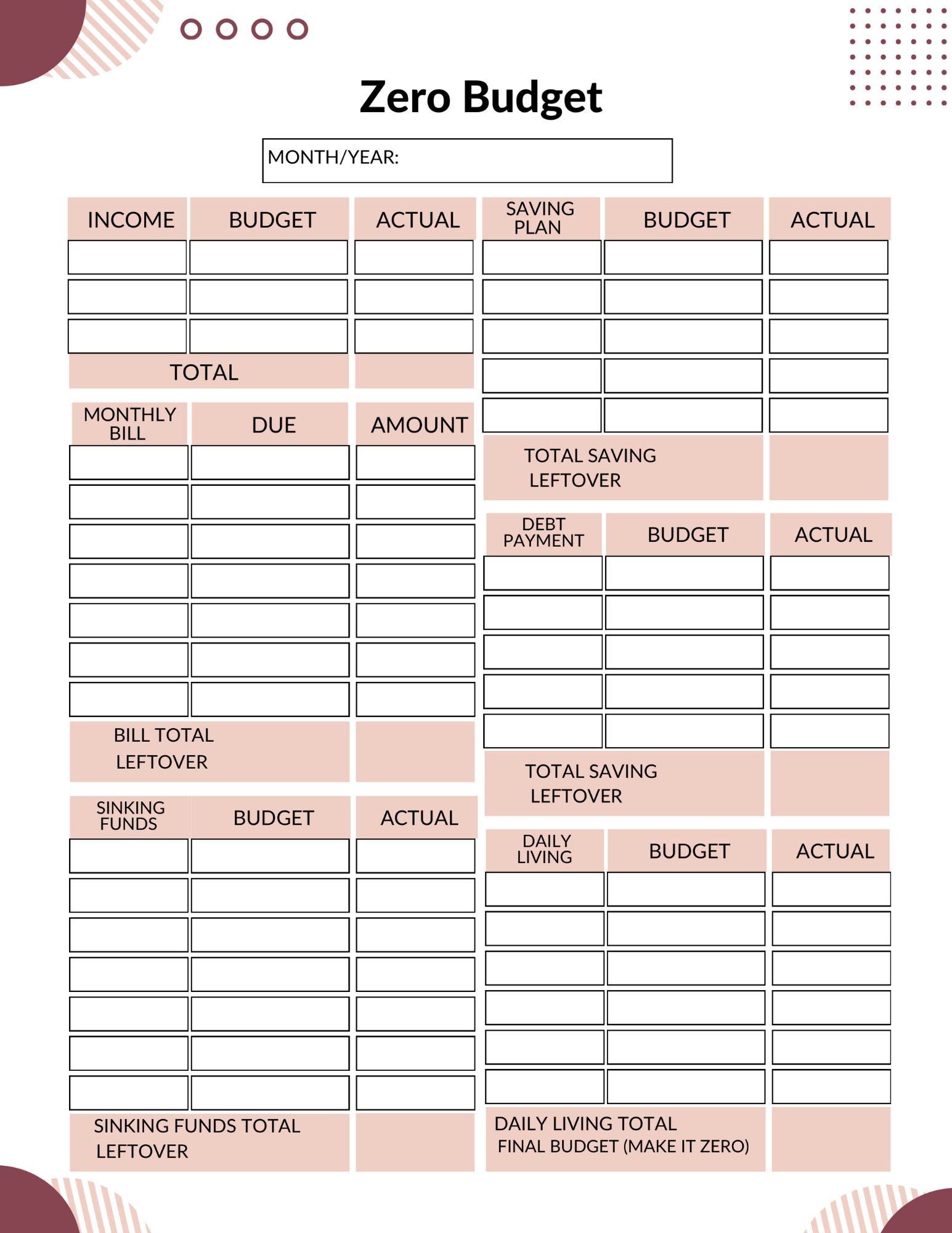 Ultimate Budget Planner Bundle