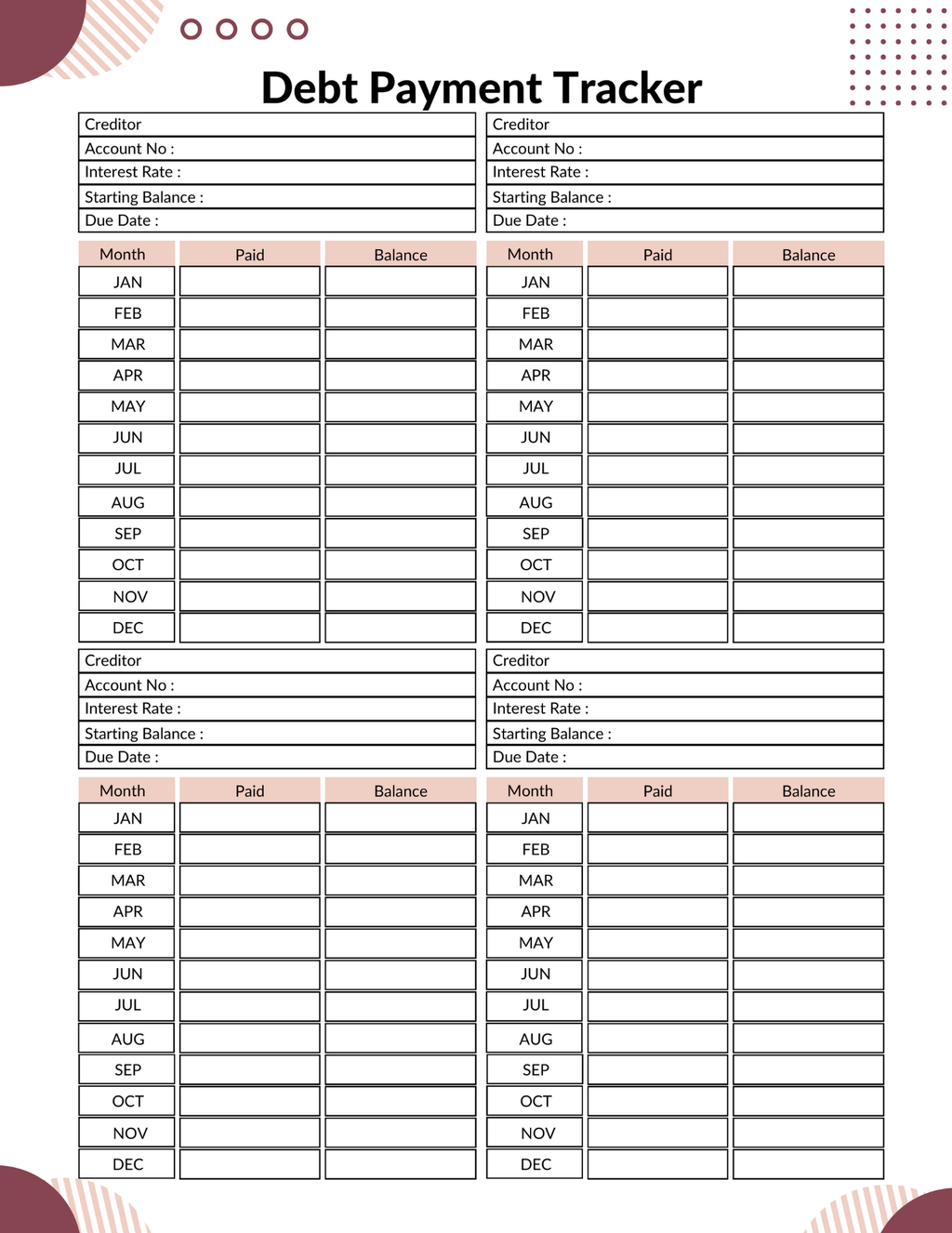 Ultimate Budget Planner Bundle