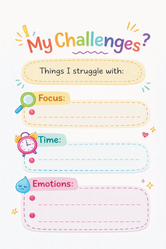 Daily Productivity & Self-Care Journal Printable