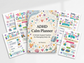 ADHD Calm Planner | Printable Digital Daily Planner PDF
