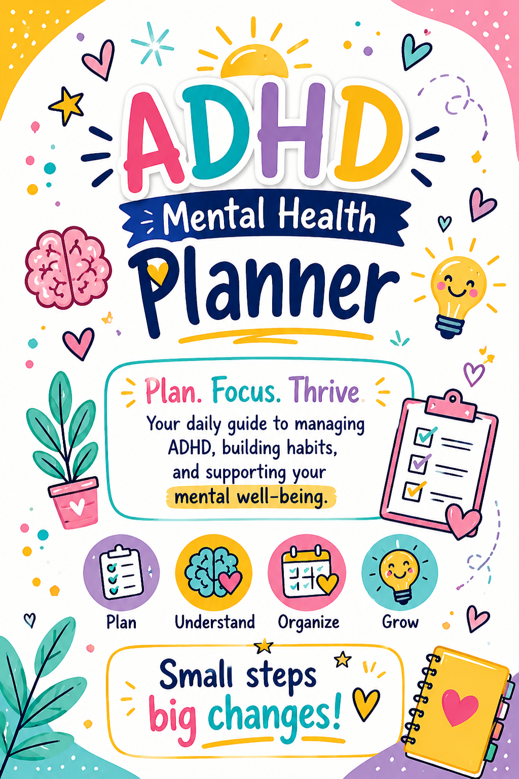 Daily Productivity & Self-Care Journal Printable