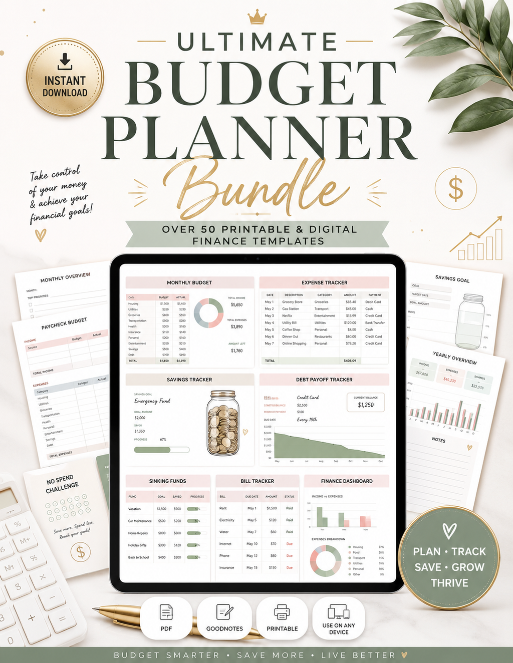Ultimate Budget Planner Bundle