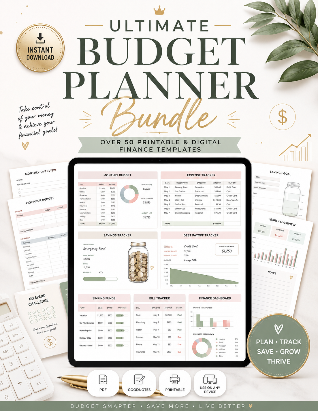Ultimate Budget Planner Bundle